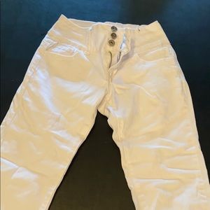 L’square white jeans